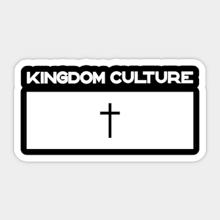 KINGDOM CULTURE CROSS Sticker